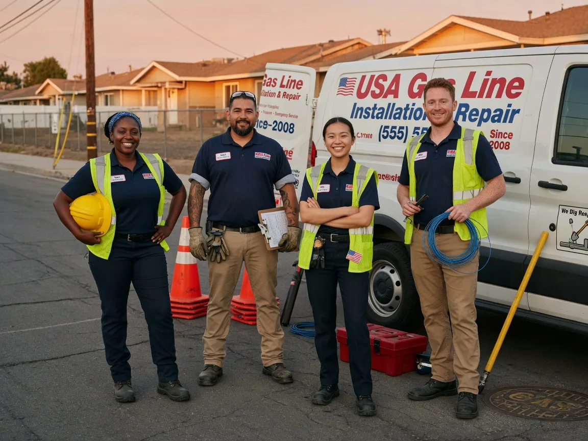 Gas Line Installation company in Amalia, NM